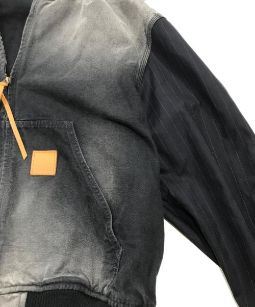 KHOKI（コッキ）KHOKI (コッキ) Vintage-effect work jacket グレー サイズ:2の古着・服飾アイテム