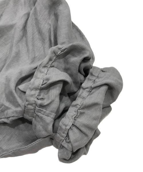 BROCANTE（ブロカント）Brocante (ブロカント) リネンブラウス グレー サイズ:2の古着・服飾アイテム