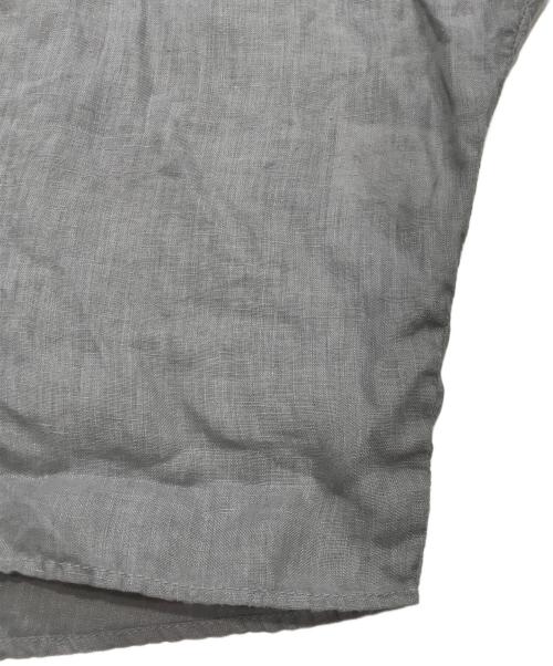 BROCANTE（ブロカント）Brocante (ブロカント) リネンブラウス グレー サイズ:2の古着・服飾アイテム