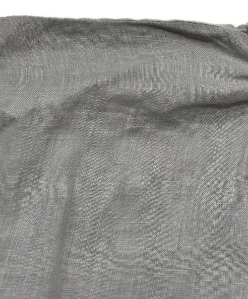 BROCANTE（ブロカント）Brocante (ブロカント) リネンブラウス グレー サイズ:2の古着・服飾アイテム