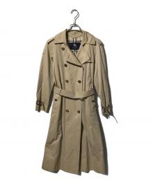 BURBERRY LONDON（バーバリーロンドン）の古着「ノヴァチェックライナートレンチコート」｜ベージュ