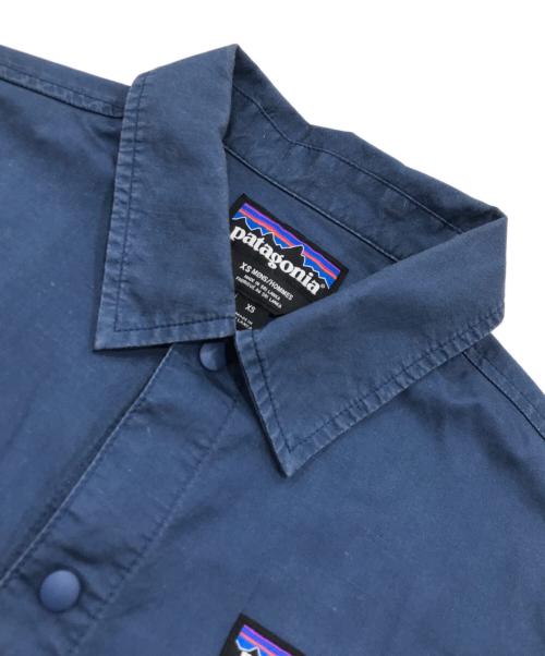 Patagonia（パタゴニア）Patagonia (パタゴニア) ライトウェイト オールウェア ヘンプ コーチジャケット ブルー サイズ:XSの古着・服飾アイテム