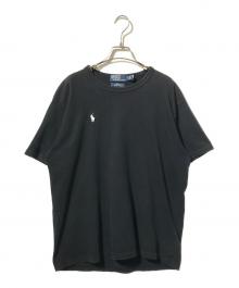 POLO RALPH LAUREN×BEAMS（ポロ・ラルフローレン×ビームス）の古着「別注ワンポイントTシャツ」｜ブラック