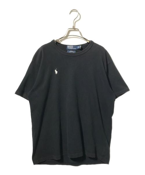 POLO RALPH LAUREN（ポロ・ラルフローレン）POLO RALPH LAUREN (ポロ・ラルフローレン) BEAMS (ビームス) 別注ワンポイントTシャツ ブラック サイズ:Mの古着・服飾アイテム