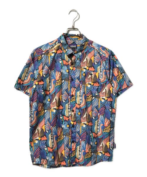 Patagonia（パタゴニア）Patagonia (パタゴニア) ゴー・トゥ・シャツ ブルー サイズ:Mの古着・服飾アイテム