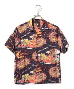 中古・古着通販】WACKO MARIA (ワコマリア) 蛇柄アロハシャツ パープル