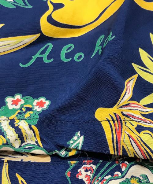 Sun Surf（サンサーフ）Sun Surf (サンサーフ) レーヨンアロハシャツ ネイビー サイズ:Sの古着・服飾アイテム