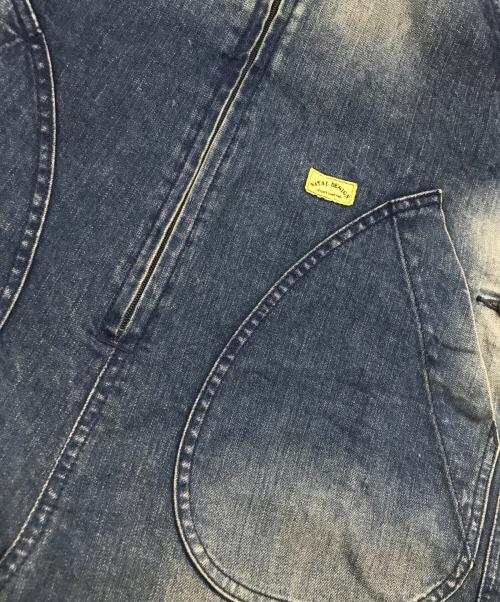 NATAL DESIGN（ネイタルデザイン）NATAL DESIGN (ネイタルデザイン) CENTER ZIP OVERALL インディゴ サイズ:Sの古着・服飾アイテム