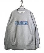 Champion×Pilgrim Surf+Supplyチャンピオン×ピルグリム サーフサプライ）の古着「Reverse Weave Mock Neck Pocket」｜グレー