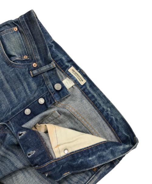 Ron Herman（ロンハーマン）Ron Herman (ロンハーマン) ヴィンテージリペア加工デニムパンツ インディゴ サイズ:31×32の古着・服飾アイテム