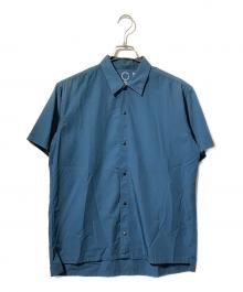 山と道（ヤマトミチ）の古着「Bamboo Short Sleeve Shirt」｜ブルー