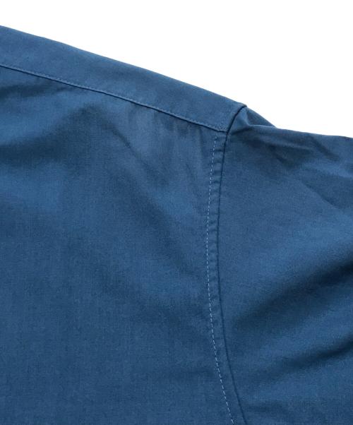 山と道（ヤマトミチ）山と道 (ヤマトミチ) Bamboo Short Sleeve Shirt ブルー サイズ:Mの古着・服飾アイテム