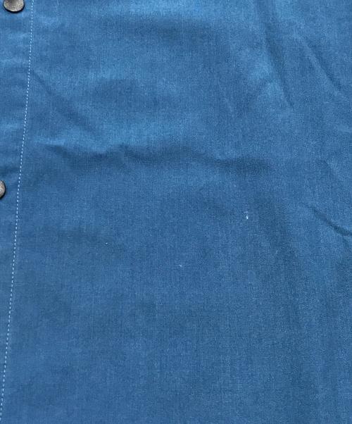 山と道（ヤマトミチ）山と道 (ヤマトミチ) Bamboo Short Sleeve Shirt ブルー サイズ:Mの古着・服飾アイテム