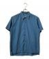 山と道（ヤマトミチ）の古着「Bamboo Short Sleeve Shirt」｜ブルー
