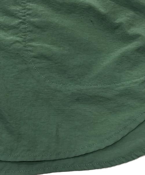 TRAIL BUM（トレイルバム）Trail Bum (トレイルバム) NITTY GRITTY SHIRTS/ニッティ グリッティ ナイロン長袖シャツ グリーン サイズ:Sの古着・服飾アイテム