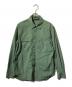 Trail Bum（トレイルバム）の古着「NITTY GRITTY SHIRTS/ニッティ グリッティ ナイロン長袖シャツ」｜グリーン