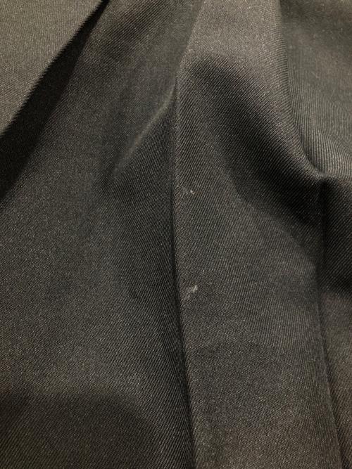 BLACK COMME des GARCONS（ブラックコムデギャルソン）BLACK COMME des GARCONS (ブラックコムデギャルソン) サイドファスナープリーツスカート ブラック サイズ:Mの古着・服飾アイテム