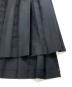 中古・古着 BLACK COMME des GARCONS (ブラックコムデギャルソン) サイドファスナープリーツスカート ブラック サイズ:M：36000円