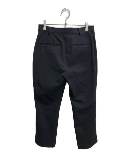 Spick and Span（スピック＆スパン）Spick and Span (スピック＆スパン) ストレッチフレアカプリパンツ ブラック サイズ:38の古着・服飾アイテム