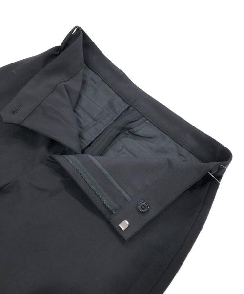 Spick and Span（スピック＆スパン）Spick and Span (スピック＆スパン) ストレッチフレアカプリパンツ ブラック サイズ:38の古着・服飾アイテム