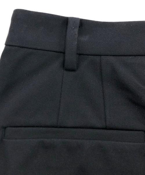 Spick and Span（スピック＆スパン）Spick and Span (スピック＆スパン) ストレッチフレアカプリパンツ ブラック サイズ:38の古着・服飾アイテム