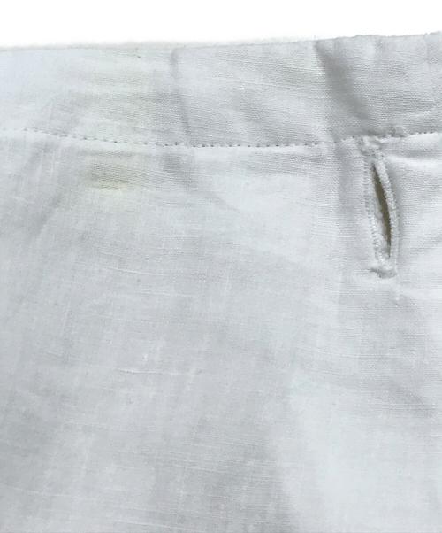ARTS&SCIENCE（アーツアンドサイエンス）ARTS&SCIENCE (アーツアンドサイエンス) リネンラップスカート ホワイト サイズ:1の古着・服飾アイテム