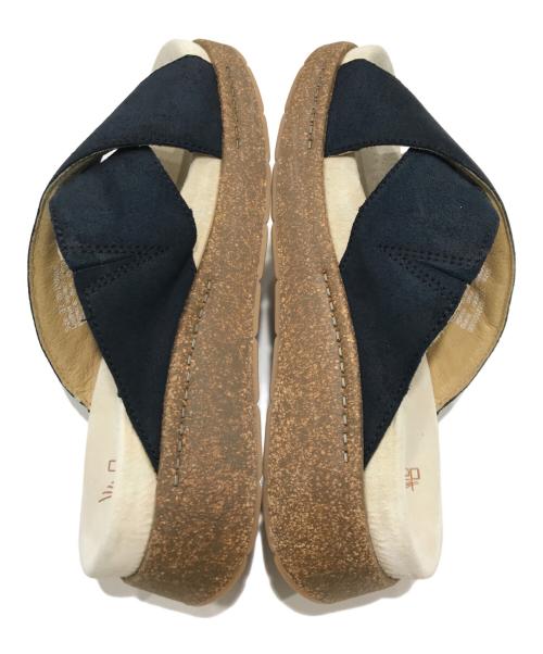 dansko（ダンスコ）Dansko (ダンスコ) プラットフォームスライドサンダル ブラック サイズ:37の古着・服飾アイテム