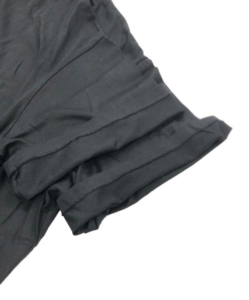 UNDERCOVER（アンダーカバー）UNDERCOVER (アンダーカバー) レーヨン・コットンビッグTシャツ/フロントショートTシャツ ブラック サイズ:1の古着・服飾アイテム