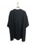UNDERCOVER (アンダーカバー) レーヨン・コットンビッグTシャツ/フロントショートTシャツ ブラック サイズ:1：15000円