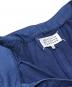 中古・古着 Maison Margiela 1 10 (メゾン マルジェラ) タック ワイド トラウザーズ ブルー サイズ:36：20000円