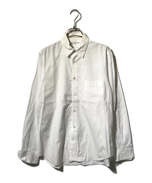 COMME des GARCONS SHIRT（コムデギャルソンシャツ）COMME des GARCONS SHIRT (コムデギャルソンシャツ) レギュラーカラーシャツ/長袖シャツ ホワイト サイズ:Sの古着・服飾アイテム