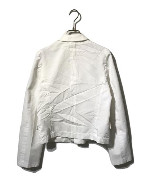 COMME des GARCONS COMME des GARCONS（コムデギャルソン コムデギャルソン）COMME des GARCONS COMME des GARCONS (コムデギャルソン コムデギャルソン) 丸襟ジャケット/カジュアルジャケット ホワイト サイズ:Sの古着・服飾アイテム