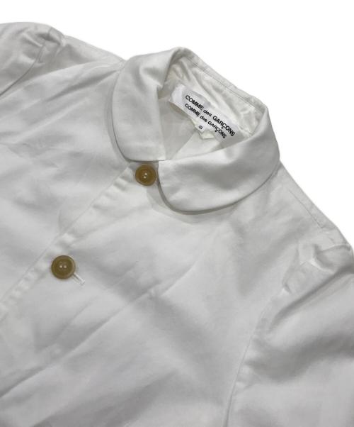 COMME des GARCONS COMME des GARCONS（コムデギャルソン コムデギャルソン）COMME des GARCONS COMME des GARCONS (コムデギャルソン コムデギャルソン) 丸襟ジャケット/カジュアルジャケット ホワイト サイズ:Sの古着・服飾アイテム