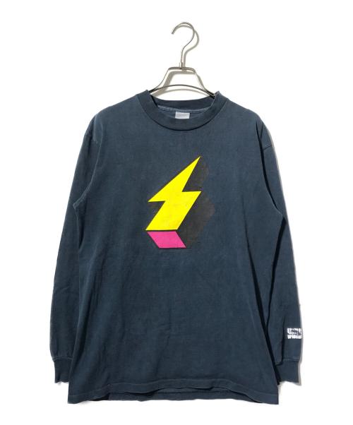 stussy（ステューシー）stussy (ステューシー) プリントカットソー ネイビー サイズ:Mの古着・服飾アイテム