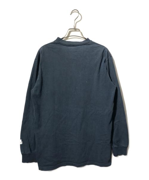 stussy（ステューシー）stussy (ステューシー) プリントカットソー ネイビー サイズ:Mの古着・服飾アイテム