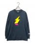 stussy（ステューシー）の古着「プリントカットソー」｜ネイビー