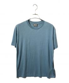DIESEL（ディーゼル）の古着「クルーネックＴシャツ」｜ブルー