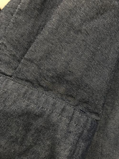 NIGEL CABOURN（ナイジェルケーボン）NIGEL CABOURN (ナイジェルケーボン) ブリティッシュオフィサーズシャツ/長袖シャツ ブルー サイズ:52の古着・服飾アイテム