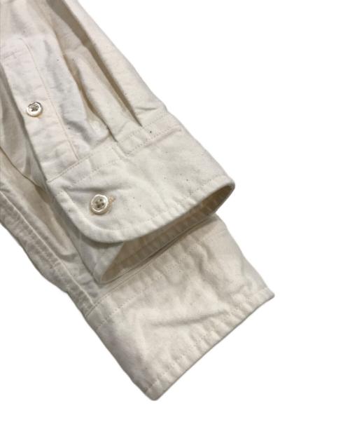 NIGEL CABOURN（ナイジェルケーボン）NIGEL CABOURN (ナイジェルケーボン) ブリティッシュオフィサーズシャツ ホワイト サイズ:50の古着・服飾アイテム