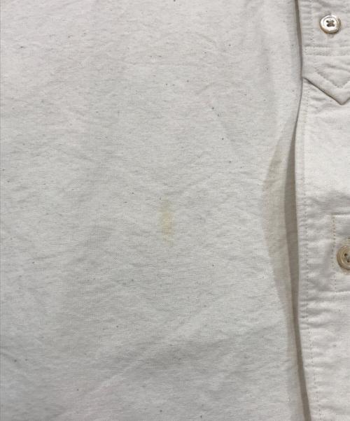 NIGEL CABOURN（ナイジェルケーボン）NIGEL CABOURN (ナイジェルケーボン) ブリティッシュオフィサーズシャツ ホワイト サイズ:50の古着・服飾アイテム
