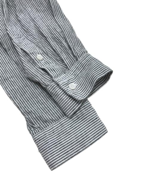 nestrobe confect（ネストローブ コンフェクト）nestrobe confect (ネストローブ コンフェクト) リネン混シャツ グレー サイズ:4の古着・服飾アイテム