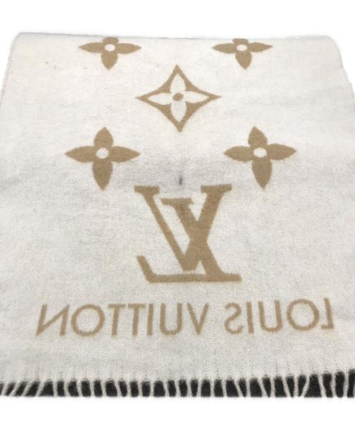 LOUIS VUITTON（ルイ ヴィトン）LOUIS VUITTON (ルイ ヴィトン) マフラー・レイキャビック グラディエント ベージュの古着・服飾アイテム