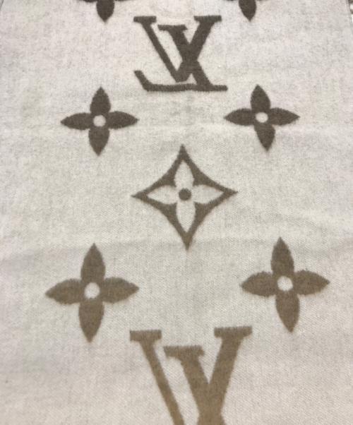 LOUIS VUITTON（ルイ ヴィトン）LOUIS VUITTON (ルイ ヴィトン) マフラー・レイキャビック グラディエント ベージュの古着・服飾アイテム