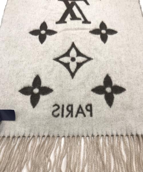 LOUIS VUITTON（ルイ ヴィトン）LOUIS VUITTON (ルイ ヴィトン) マフラー・レイキャビック グラディエント ベージュの古着・服飾アイテム