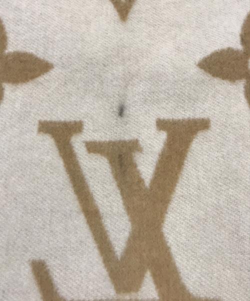 LOUIS VUITTON（ルイ ヴィトン）LOUIS VUITTON (ルイ ヴィトン) マフラー・レイキャビック グラディエント ベージュの古着・服飾アイテム