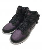 NIKE×FRAGMENT DESIGNナイキ×フラグメントデザイン）の古着「ダンク ハイ」｜ブラック×パープル