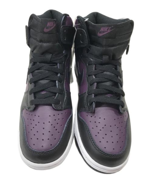 NIKE（ナイキ）NIKE (ナイキ) FRAGMENT DESIGN (フラグメントデザイン) ダンク ハイ ブラック×パープル サイズ:US10/UK9/EUR44の古着・服飾アイテム