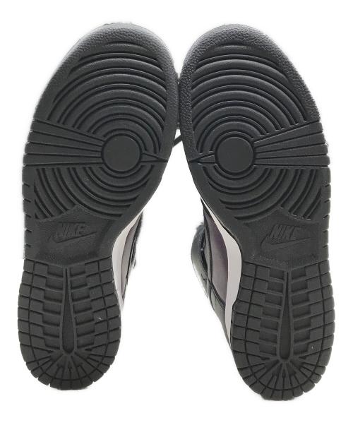 NIKE（ナイキ）NIKE (ナイキ) FRAGMENT DESIGN (フラグメントデザイン) ダンク ハイ ブラック×パープル サイズ:US10/UK9/EUR44の古着・服飾アイテム