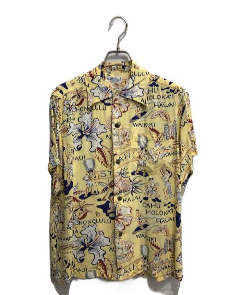 Sun Surf（サンサーフ）Sun Surf (サンサーフ) レーヨンアロハシャツ/オープンカラーシャツ イエロー サイズ:Sの古着・服飾アイテム