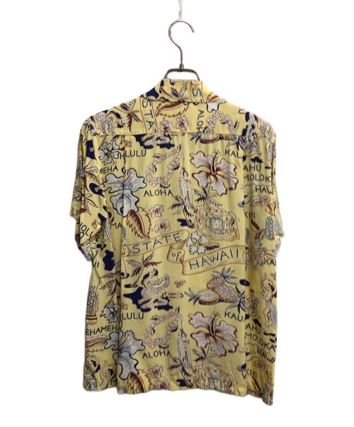 Sun Surf（サンサーフ）Sun Surf (サンサーフ) レーヨンアロハシャツ/オープンカラーシャツ イエロー サイズ:Sの古着・服飾アイテム